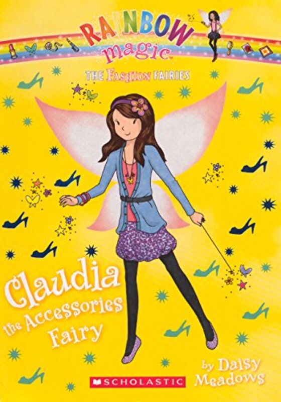 Book cover for "Claudia the Accessories Fairy" by Daisy Meadows