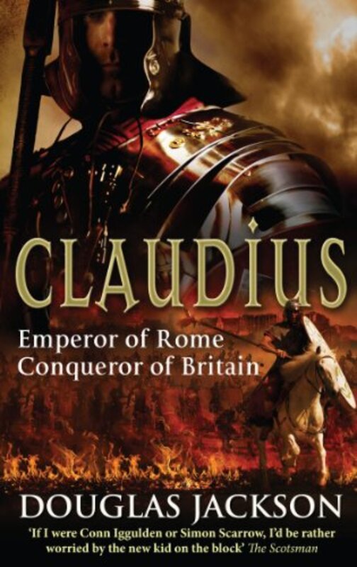 Book cover for "Claudius" by Douglas Jackson