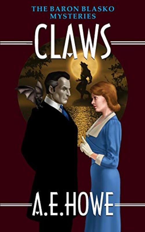 Book cover for "Claws" by AE Howe