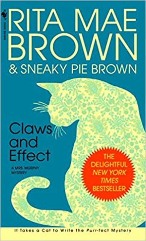 Book cover for "Claws and Effect" by Rita Mae Brown