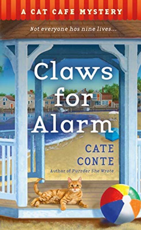 Book cover for "Claws for Alarm" by Liz Mugavero