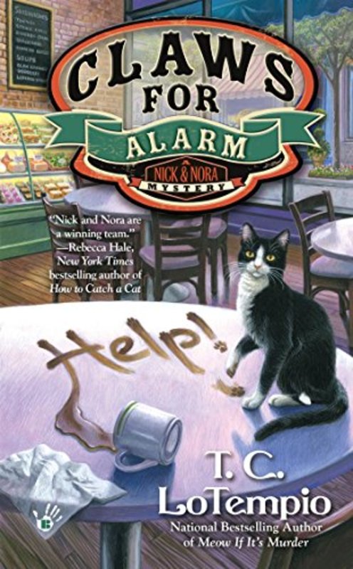 Book cover for "Claws for Alarm" by TC LoTempio
