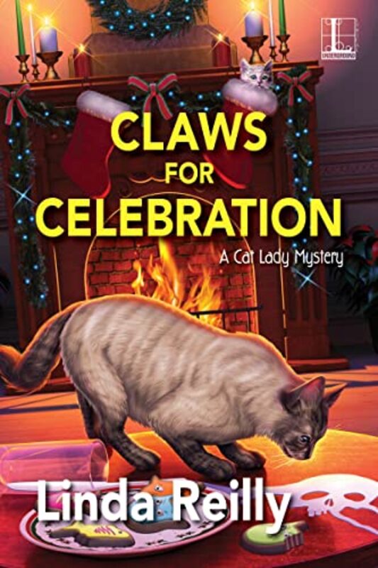 Book cover for "Claws for Celebration" by Linda Reilly