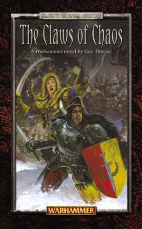 Book cover for "Claws of Chaos" by Gav Thorpe