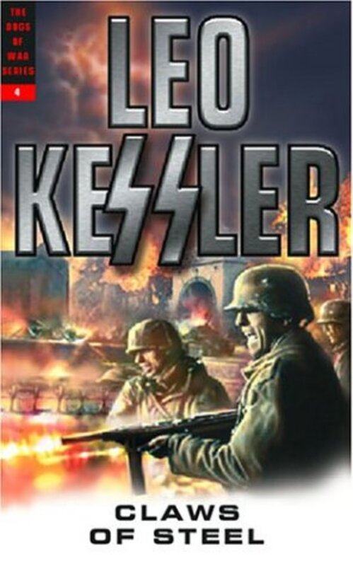 Book cover for "Claws of Steel" by Leo Kessler