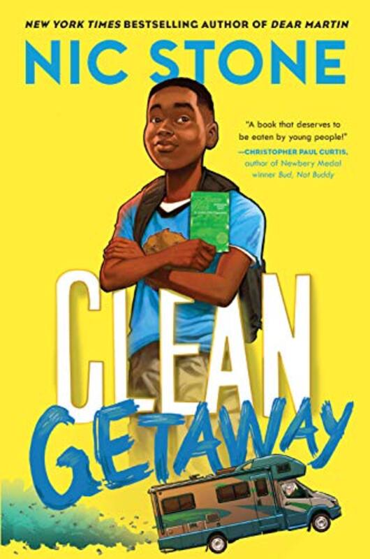 Book cover for "Clean Getaway" by Nic Stone