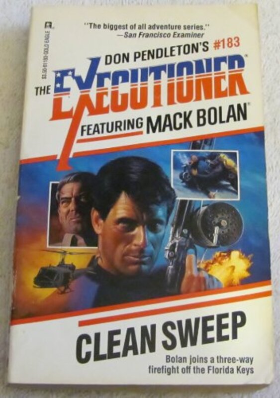 Book cover for "Clean Sweep" by Don Pendleton