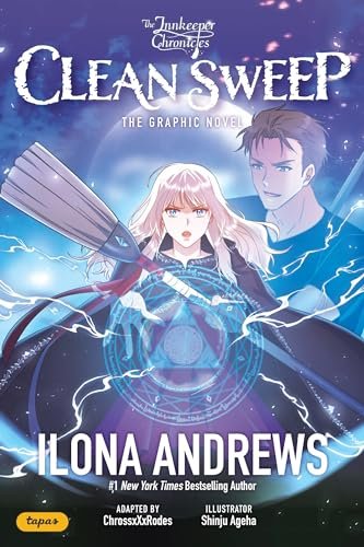 Book cover for "Clean Sweep: The Graphic Novel" by Ilona Andrews