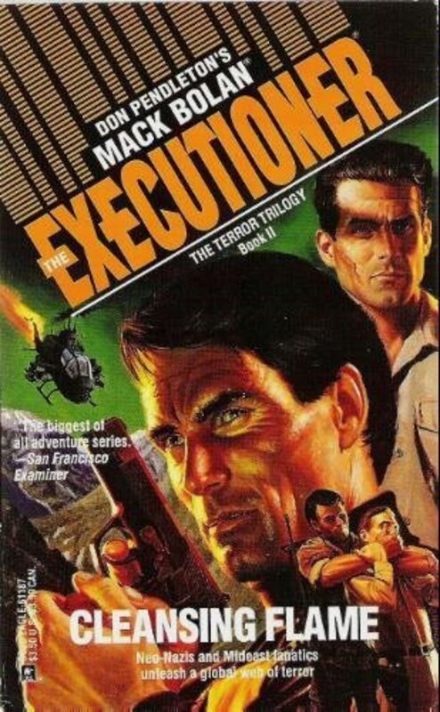 Book cover for "Cleansing Flame" by Don Pendleton