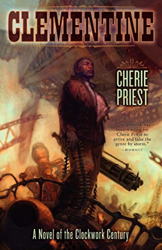Book cover for "Clementine" by Cherie Priest