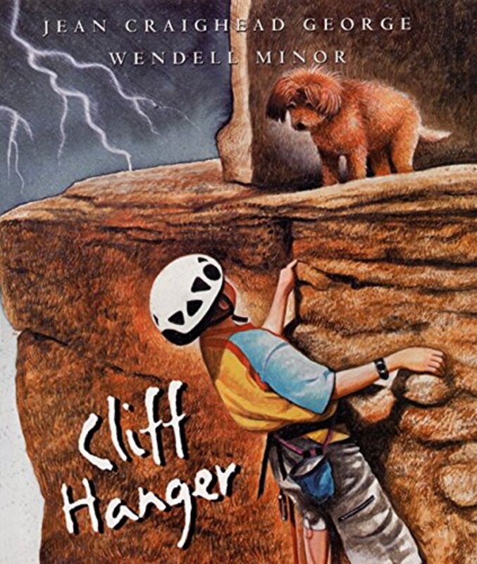 Book cover for "Cliff Hanger" by Jean Craighead George