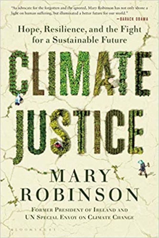 Book cover for "Climate Justice" by Mary Robinson