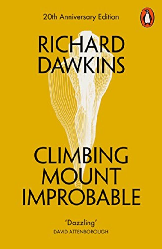 Book cover for "Climbing Mount Improbable" by Richard Dawkins