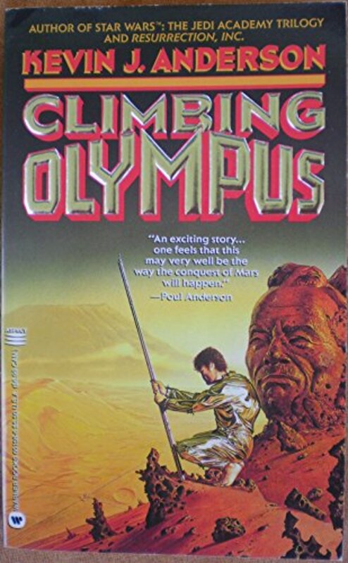 Book cover for "Climbing Olympus" by Kevin J Anderson