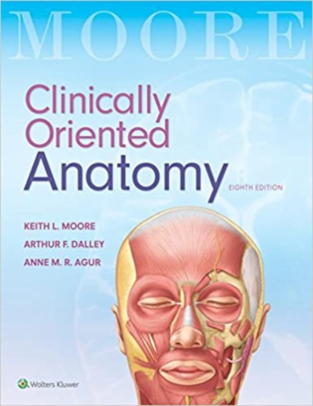 Book cover for "Clinically Oriented Anatomy" by Keith L. Moore