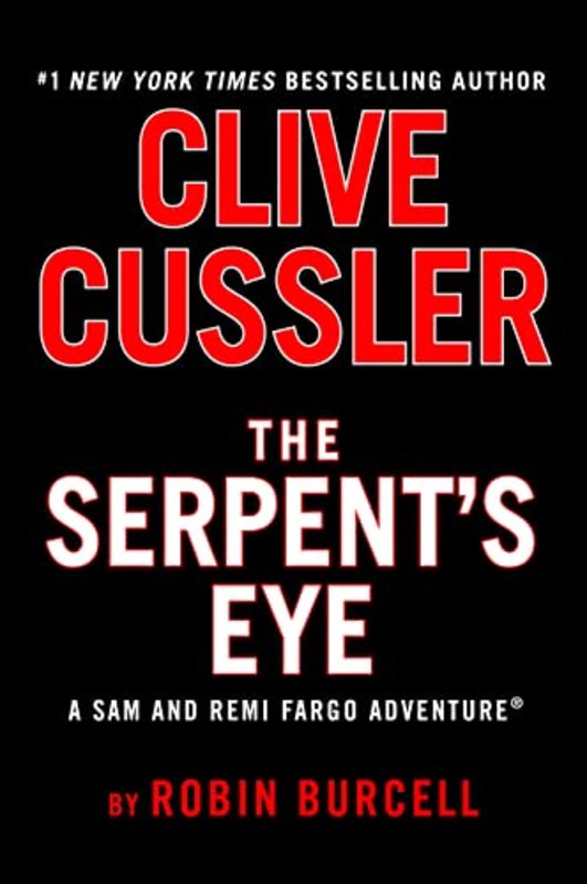 Book cover for "The Serpent's Eye" by Clive Cussler