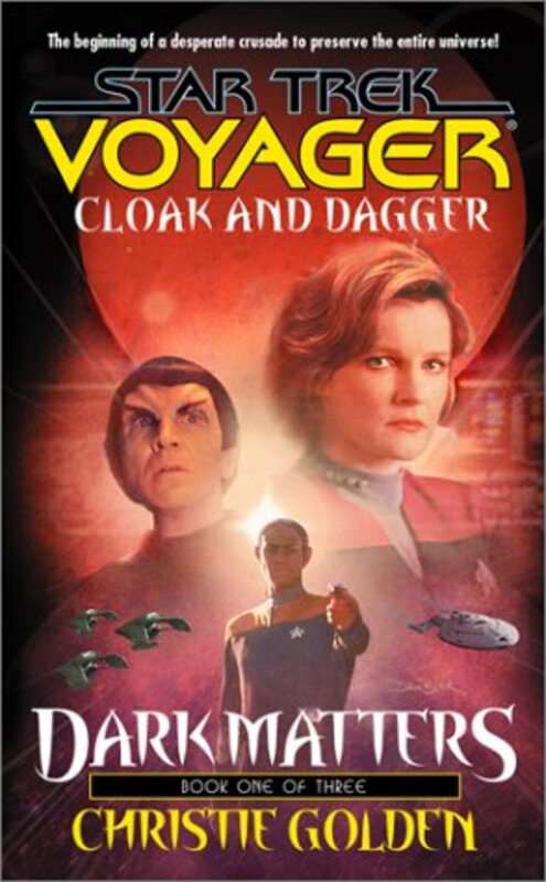 Book cover for "Cloak and Dagger" by Christie Golden