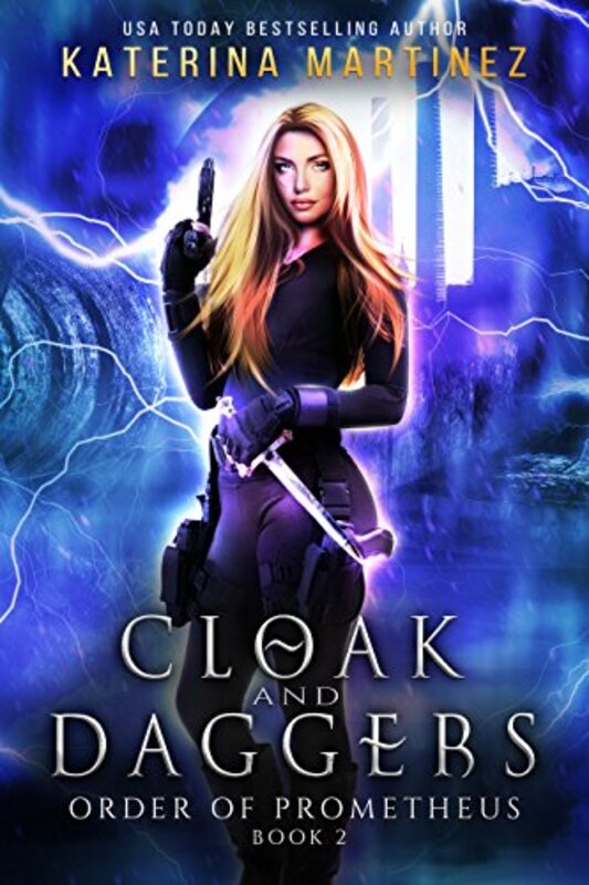 Book cover for "Cloak and Daggers" by Katerina Martinez