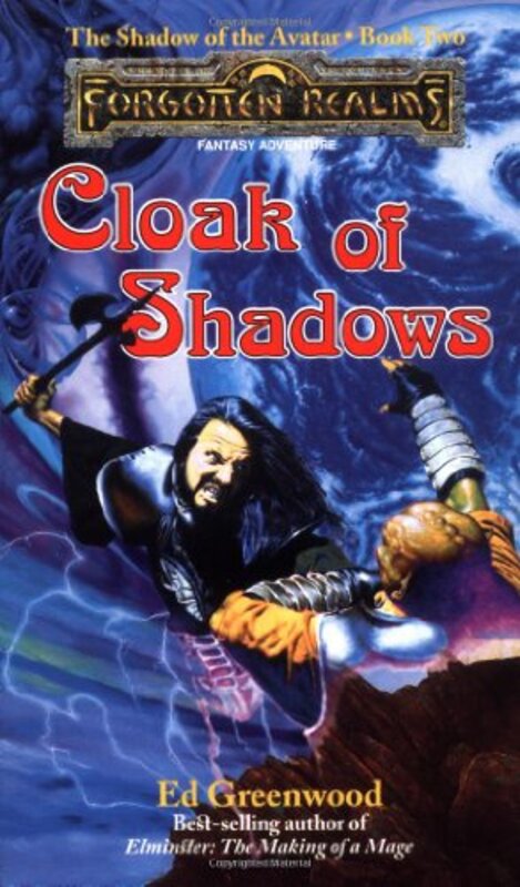 Book cover for "Cloak of Shadows" by Ed Greenwood