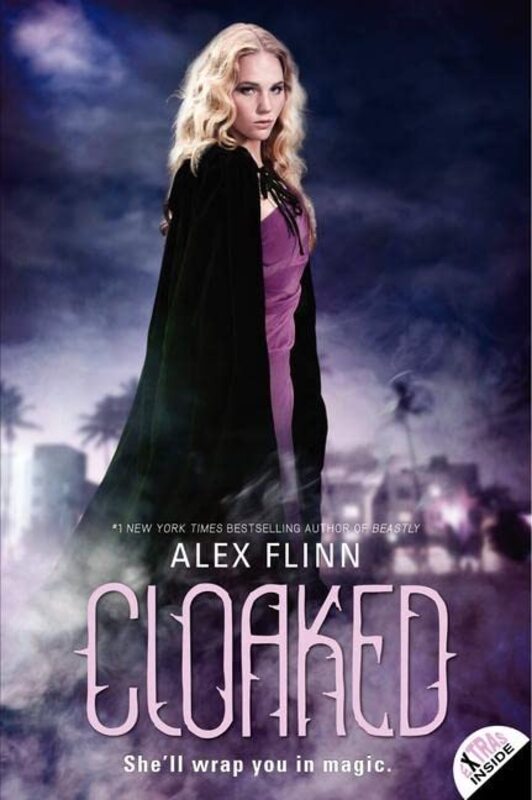 Book cover for "Cloaked" by Alex Flinn