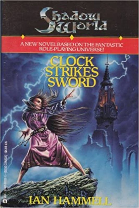 Book cover for "Clock Strikes Sword" by Rachel Caine
