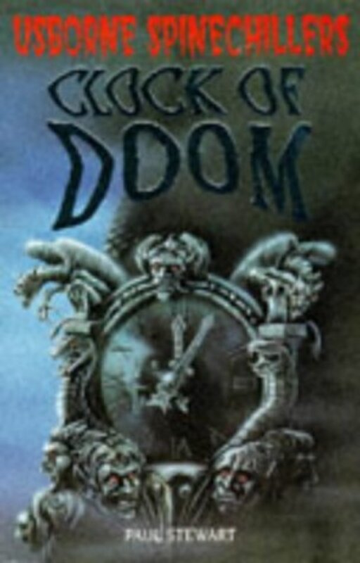 Book cover for "Clock of Doom" by Paul Stewart