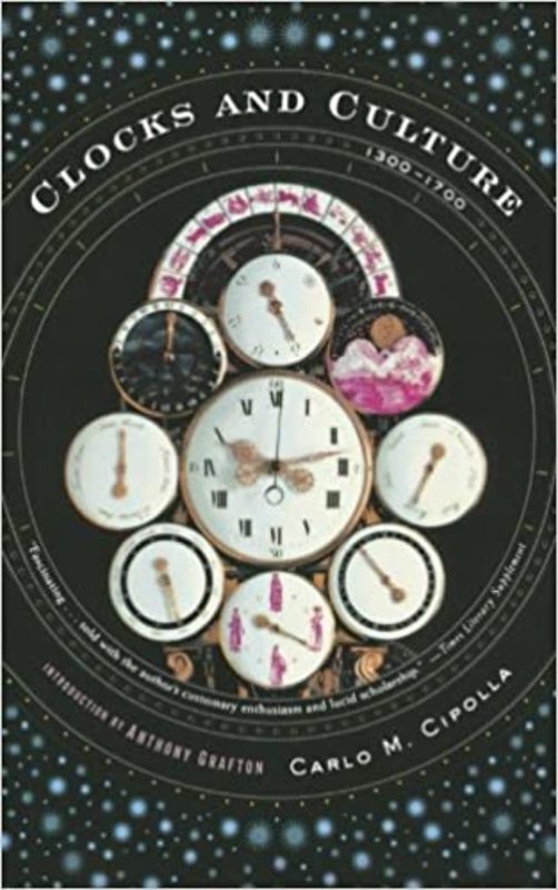 Book cover for "Clocks and Culture" by Carlo M. Cipolla