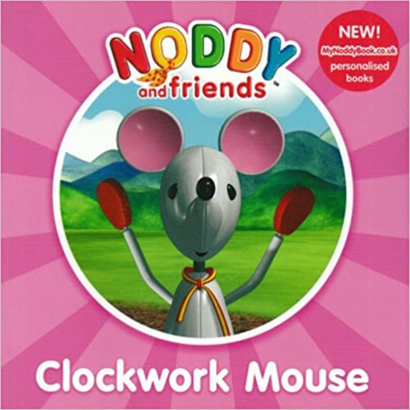 Book cover for "Clockwork Mouse" by Enid Blyton