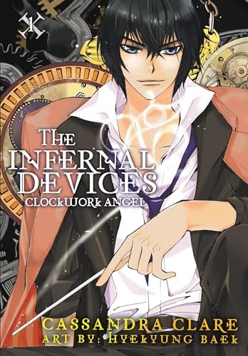 Book cover for "Clockwork Angel" by Cassandra Clare