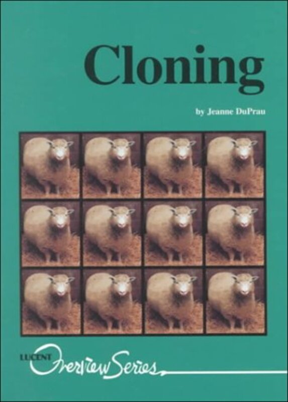 Book cover for "Cloning" by Jeanne DuPrau