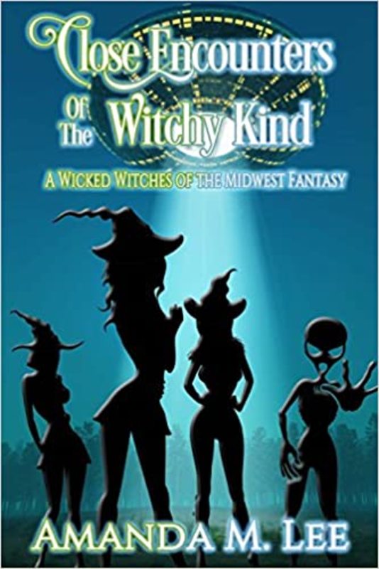 Book cover for "Close Encounters of the Witchy Kind" by Amanda M. Lee