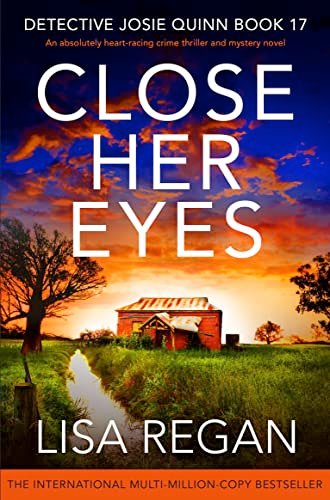 Book cover for "Close Her Eyes" by Lisa Regan