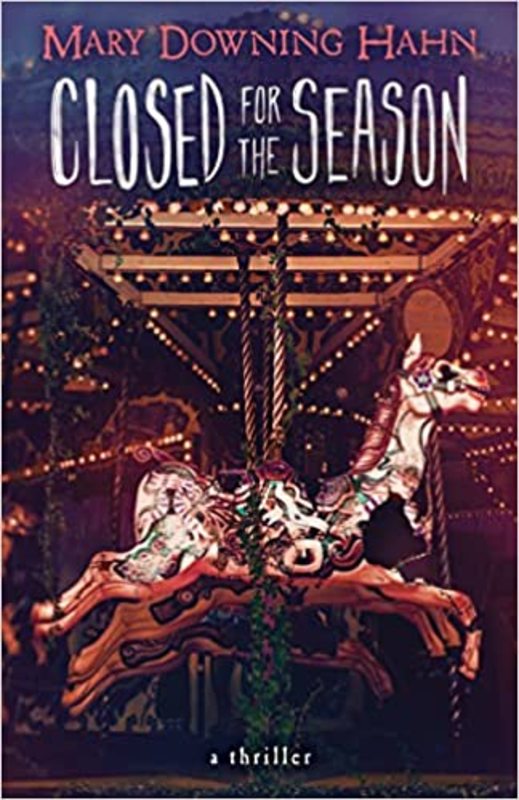 Book cover for "Closed for the Season" by Mary Downing Hahn