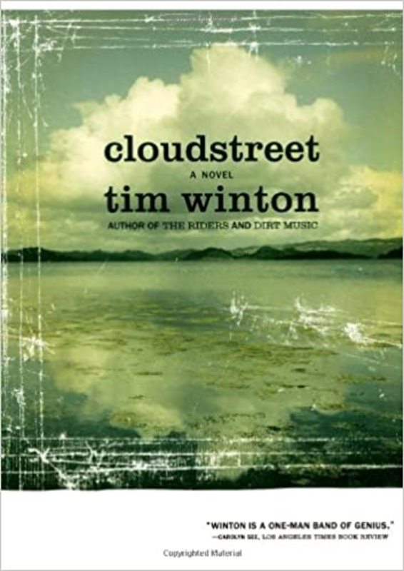 Book cover for "Cloudstreet" by Tim Winton