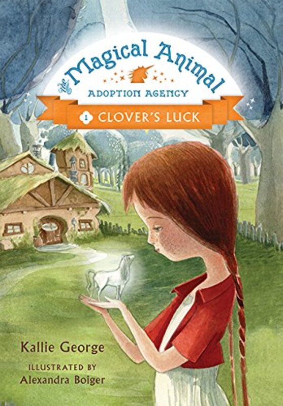 Book cover for "Clover's Luck" by Kallie George