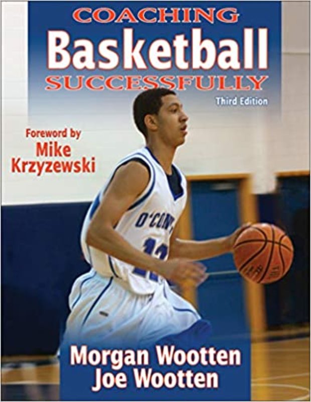 Book cover for "Coaching Basketball Successfully" by Morgan Wootten