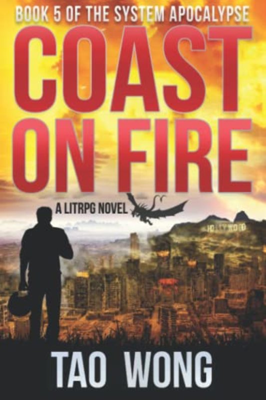 Book cover for "Coast on Fire" by Tao Wong