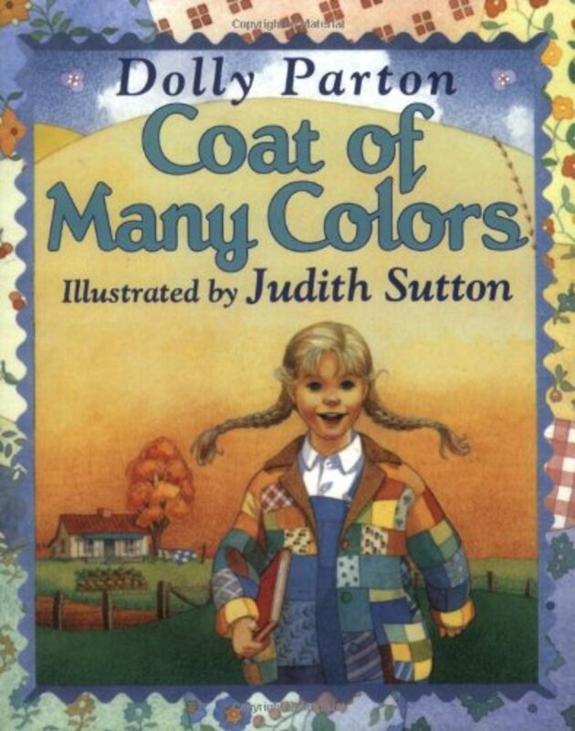 Book cover for "Coat of Many Colors" by Dolly Parton