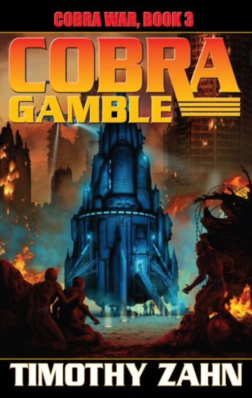 Book cover for "Cobra Gamble" by Timothy Zahn