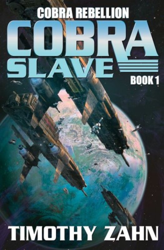 Book cover for "Cobra Slave" by Timothy Zahn