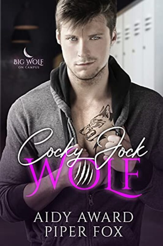 Book cover for "Cocky Jock Wolf" by Piper Fox