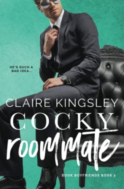 Book cover for "Cocky Roommate" by Claire Kingsley