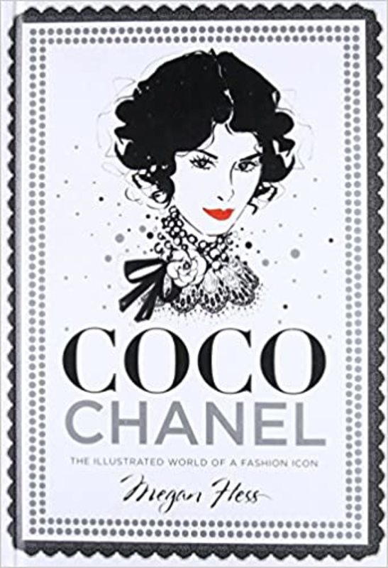 Book cover for "Coco Chanel" by Megan Hess