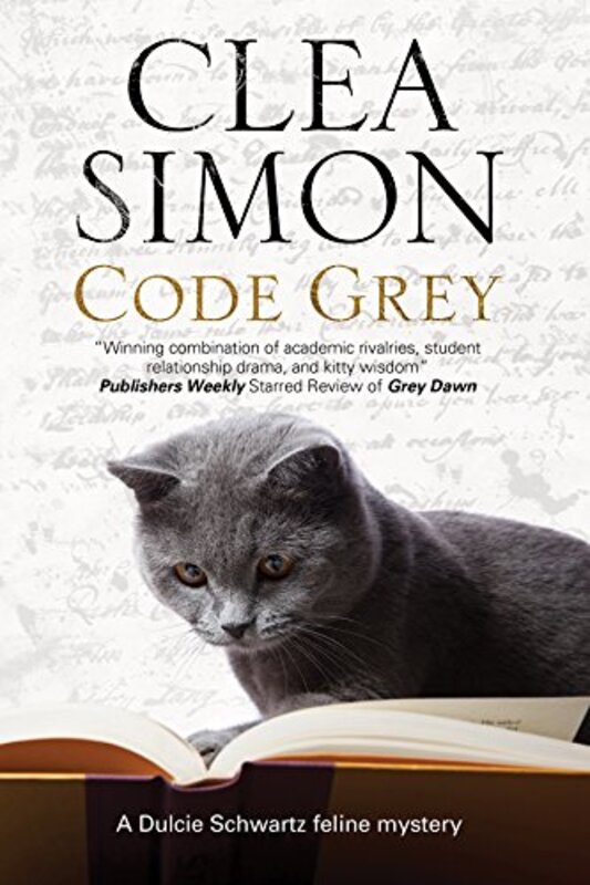Book cover for "Code Grey" by Clea Simon