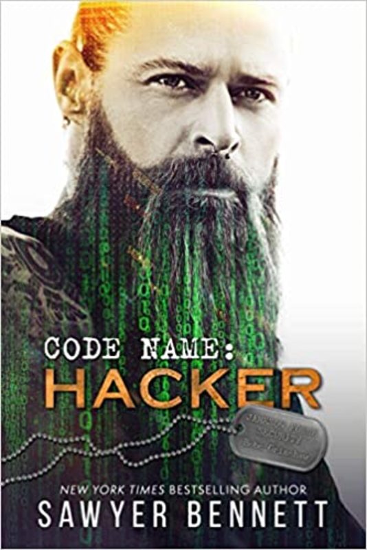 Book cover for "Code Name: Hacker" by Sawyer Bennett
