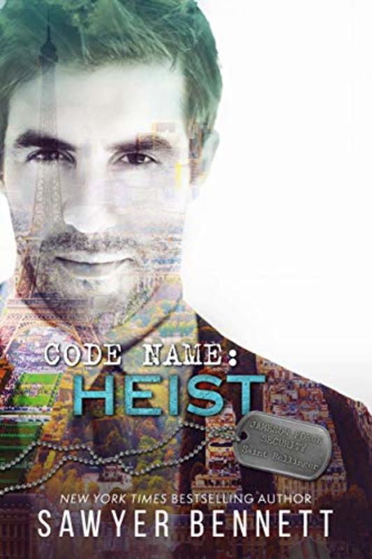 Book cover for "Code Name: Heist" by Sawyer Bennett