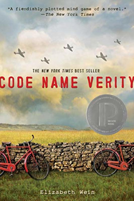 Book cover for "Code Name Verity" by Elizabeth Wein