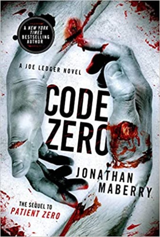 Book cover for "Code Zero" by Jonathan Maberry