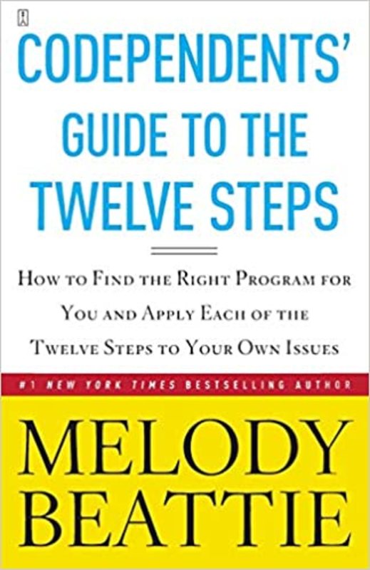 Book cover for "Codependents' Guide to the Twelve Steps" by Melody Beattie