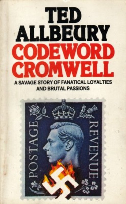 Book cover for "Codeword Cromwell" by Ted Allbeury